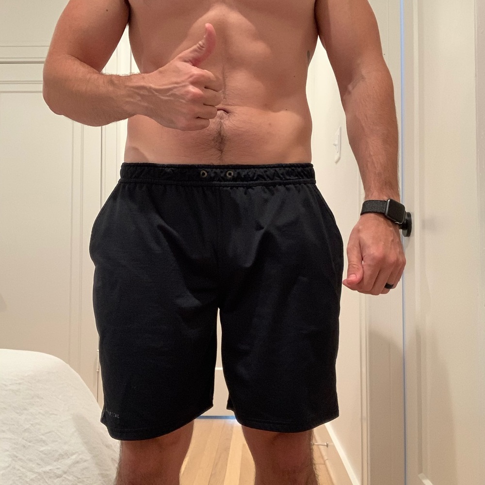 Black Workout Shorts